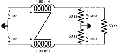Which voltage location is being referred to for the rated voltage of a common mode filter (common mode choke)?, FAQ