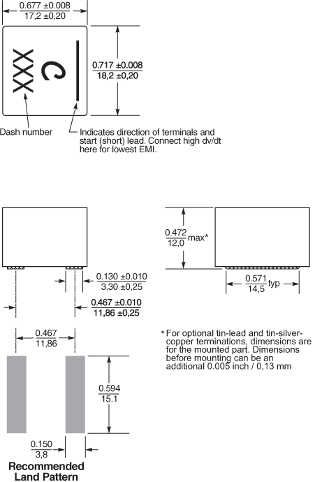 XGL1712-752 | Molded Inductors | Coilcraft